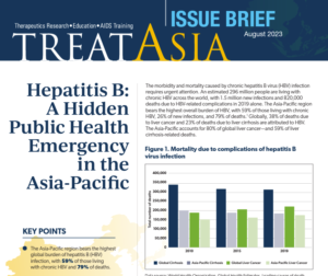 TREAT Asia: Hepatitis B issue brief